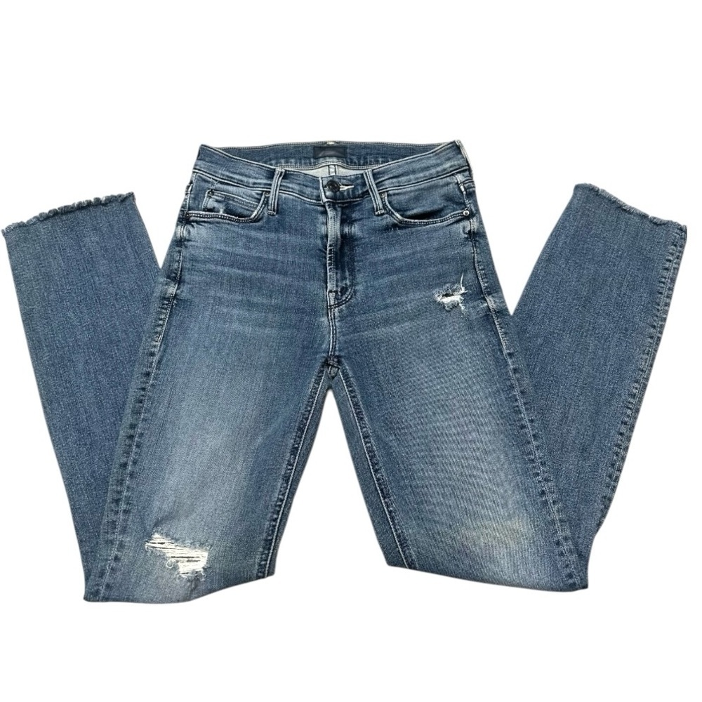 Mother Mid Rise Fray Jean *Like New* - Picture 4 of 13